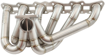 Boosted Nissan RB20/RB25/RB26 T4 Turbo Stainless Manifold  Suits High Mount Forward GT40-GT42 Turbo, with 50mm External Wastegate Flange