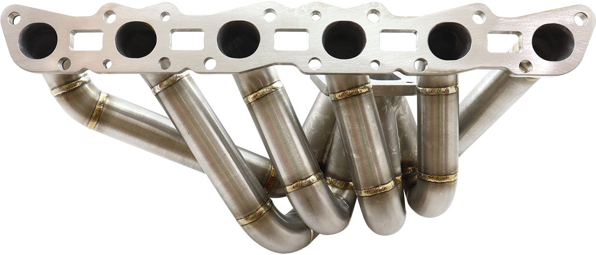 Boosted Nissan RB26/30 T4 Stainless Steel Turbo Manifold  Suits High Mount Forward GT40-GT42 Turbo, with 50mm External Wastegate Flange