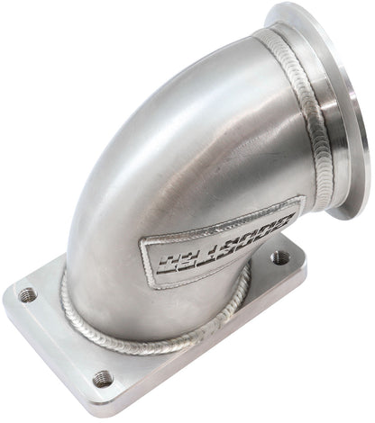 Boosted Ford Barra T6 Stainless Steel Turn Up  Suits Pro Mod Manifold AF8490-3000 with T6 Flange