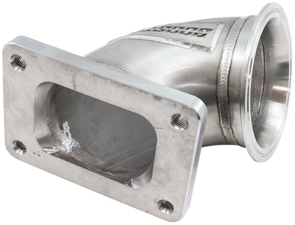 Boosted Ford Barra T6 Stainless Steel Turn Up  Suits Pro Mod Manifold AF8490-3000 with T6 Flange