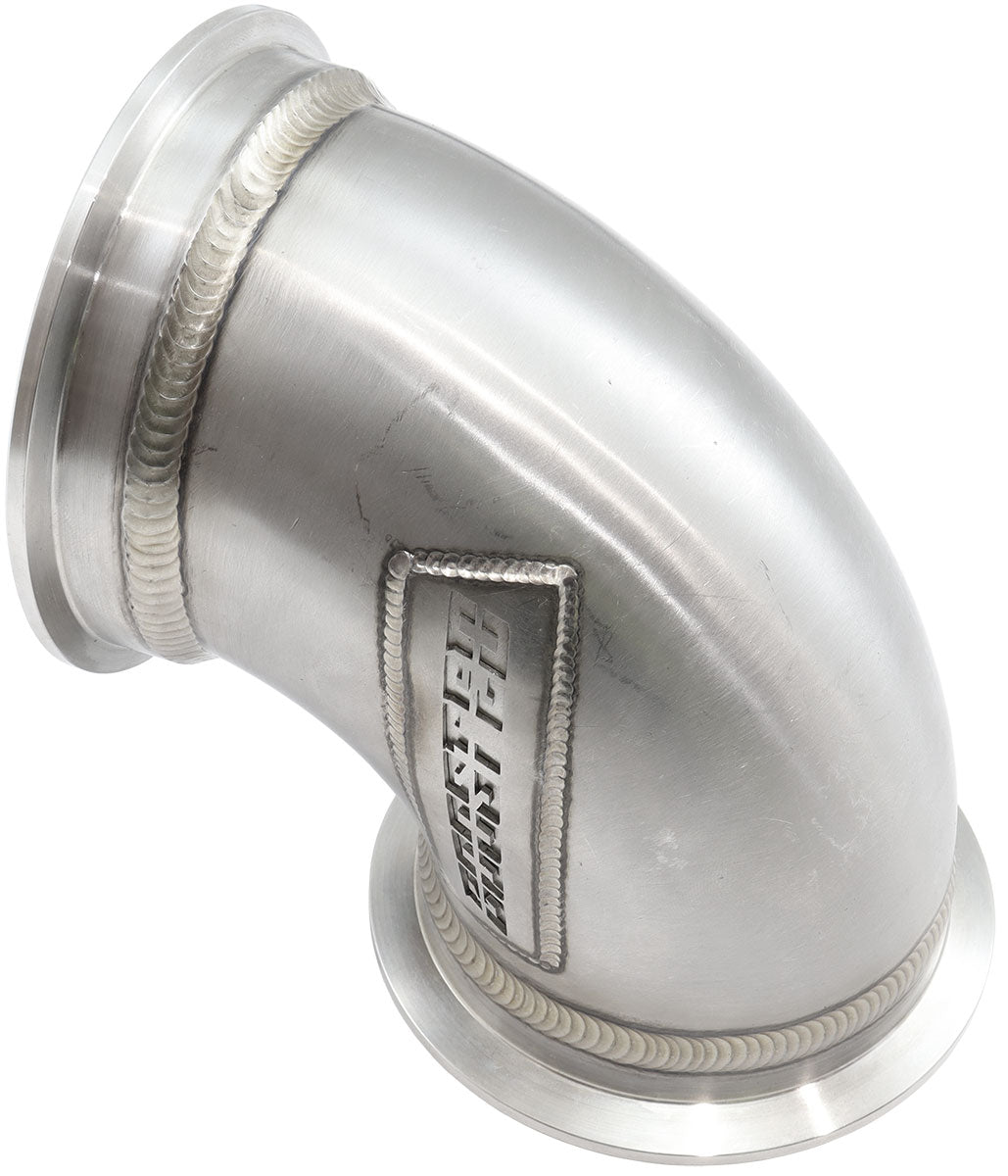 Boosted Ford Barra V-Band Stainless Steel Turn Up  Suits Pro Mod Manifold AF8490-3000 with Boosted V-Band Flange AF8080-1028 (Boosted 106112 or G55)