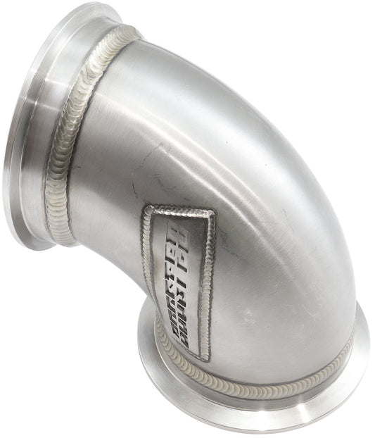 Boosted Ford Barra V-Band Stainless Steel Turn Up  Suits Pro Mod Manifold AF8490-3000 with Boosted V-Band Flange AF8080-1028 (Boosted 106112 or G55)