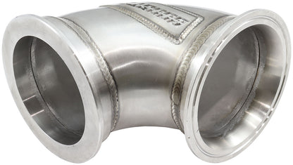Boosted Ford Barra V-Band Stainless Steel Turn Up  Suits Pro Mod Manifold AF8490-3000 with Boosted V-Band Flange AF8080-1028 (Boosted 106112 or G55)