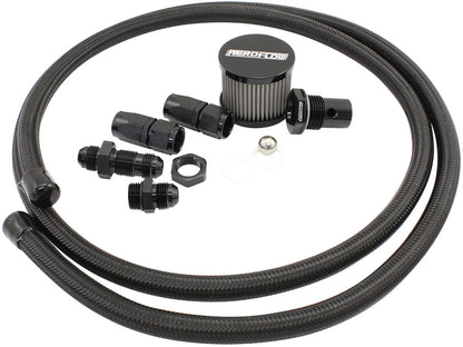 Fuel Cell Breather Kit   Universal Roll Over Vent Kit to Suit Aeroflow Fuel Cell