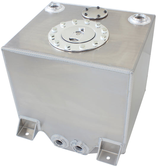 Aluminium 5 Gallon (19L) Fuel Cell with Cavity/Sump   10-1/4" L x 11-13/16" W x 10-1/4" H (26cm x 30cm x 26cm)