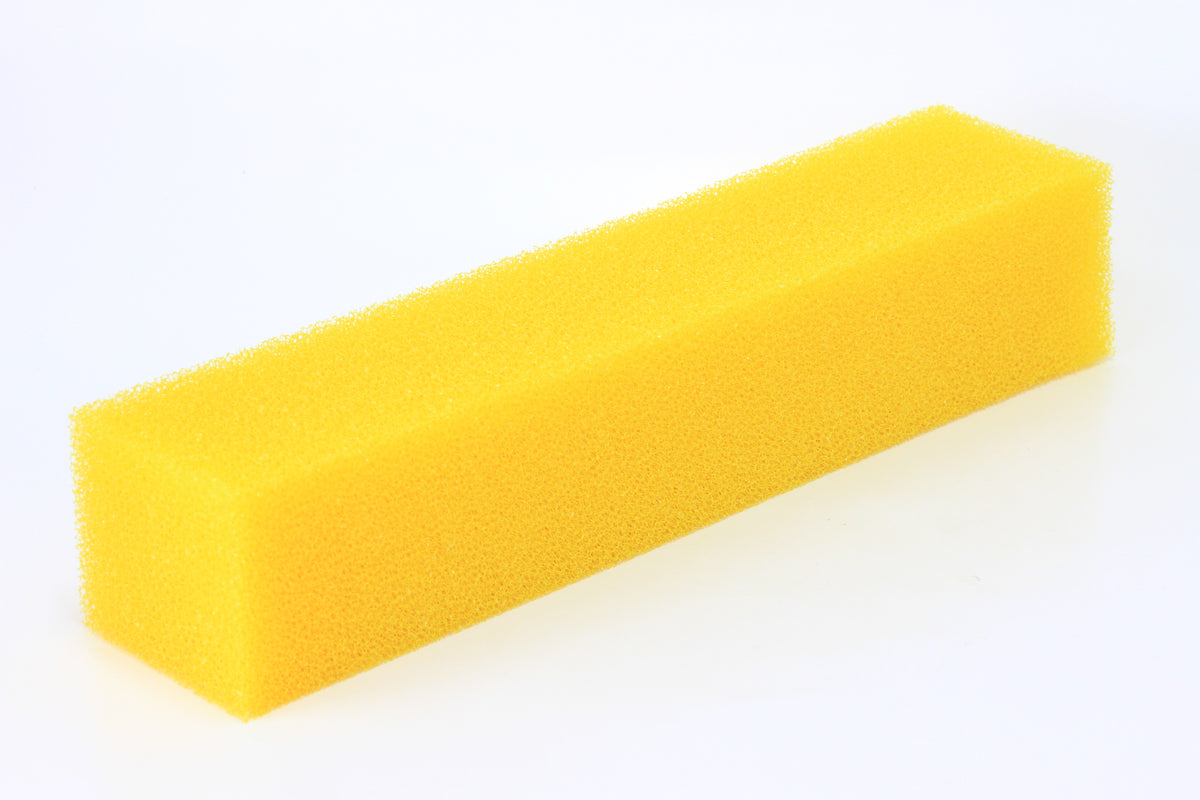Fuel Cell Safety Foam (18" L x 4" W x 3.5")  E85 Compatible. Must be changed seasonally. Yellow in Colour