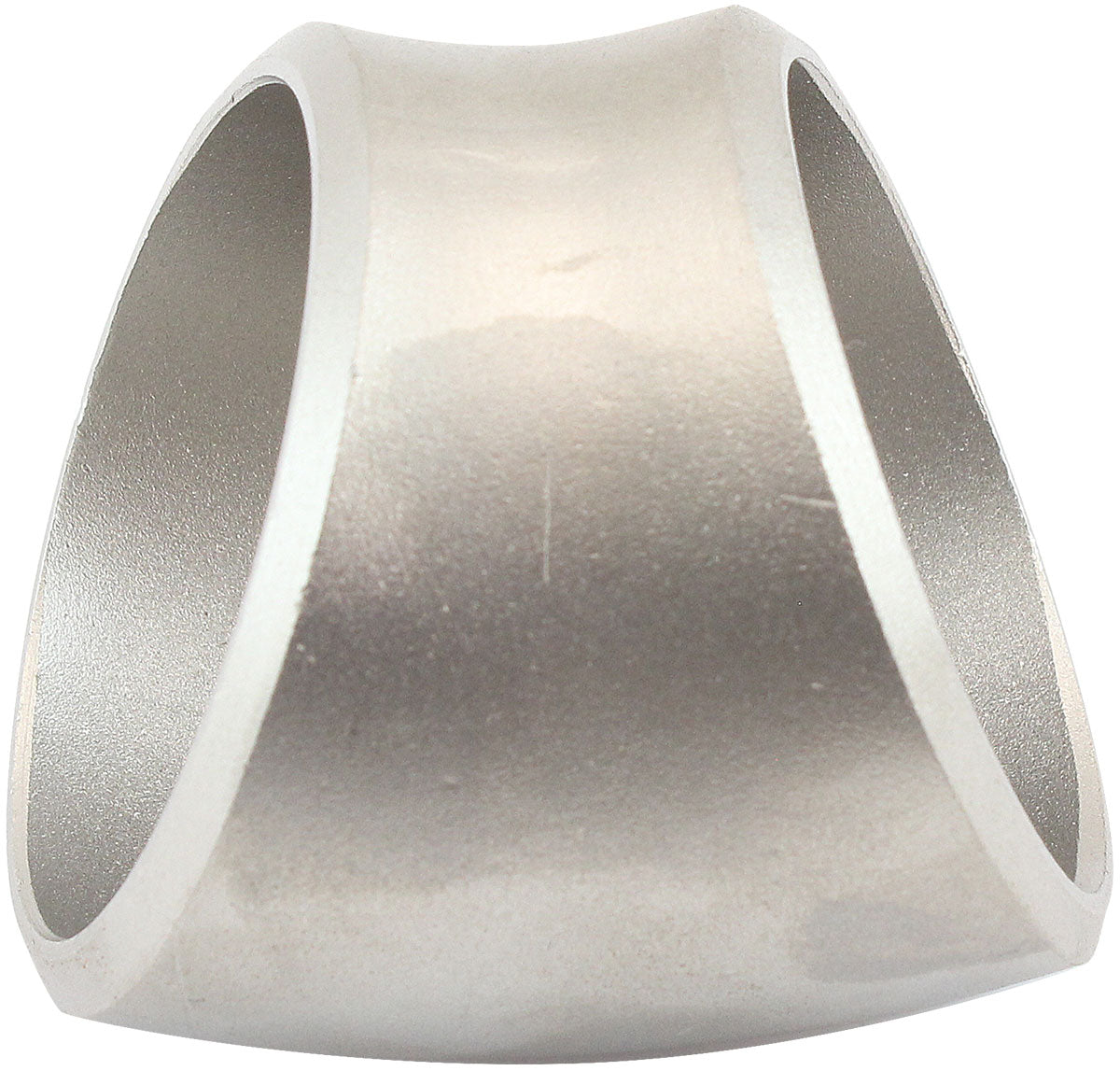 Boosted 2" (52mm) Stainless Steel Tube, 45 Degree Bend, 1.5D Radius   1/8" Wall Thickness, Stainless Steel Material