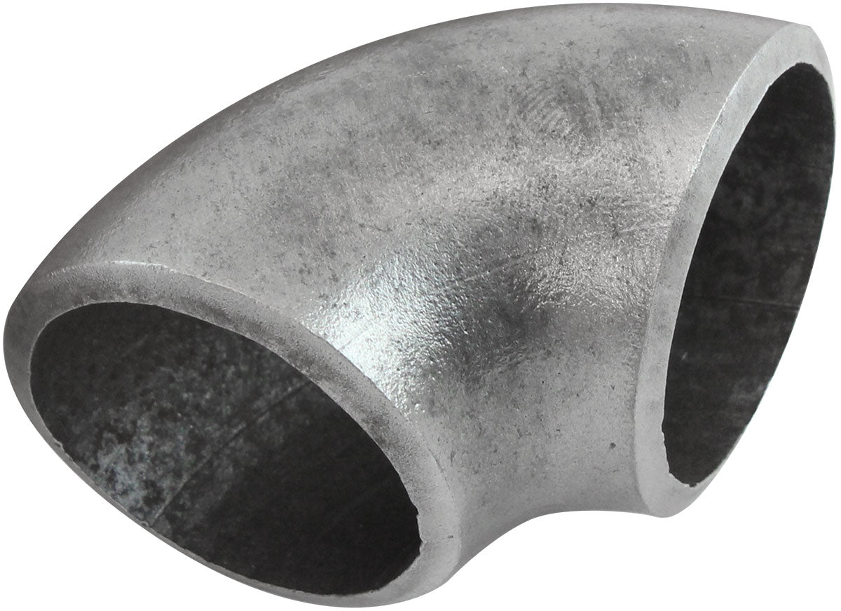 Boosted 1-5/8" (41mm) Steam Pipe Tube, 90 Degree Bend, 1.0D Radius   1/8" Wall Thickness, Carbon Steel Material