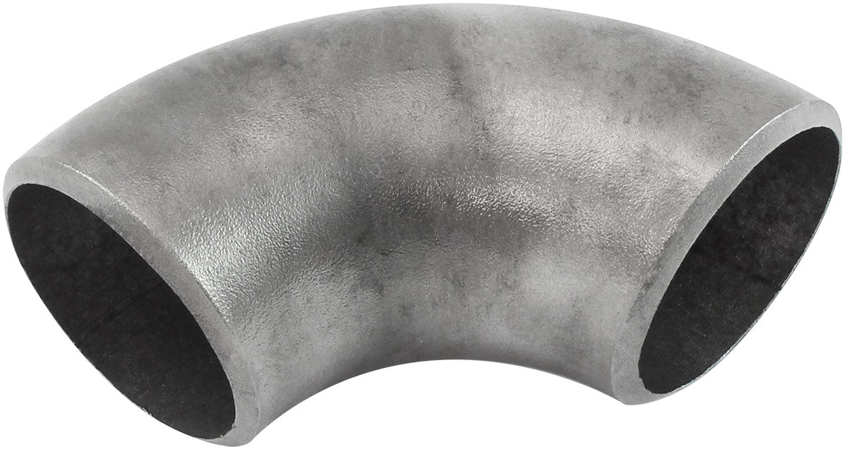 Boosted 1-5/8" (41mm) Steam Pipe Tube, 90 Degree Bend, 1.5D Radius   1/8" Wall Thickness, Carbon Steel Material