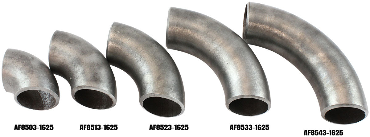 Boosted 1-3/8" (35mm) Steam Pipe Tube, 90 Degree Bend, 2.5D Radius   1/8" Wall Thickness, Carbon Steel Material