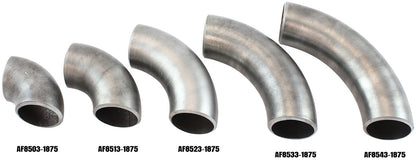 1-5/8" (41mm) Steam Pipe Tube, 90 Degree Bend, 3.0D Radius   1/8" Wall Thickness, Carbon Steel Material