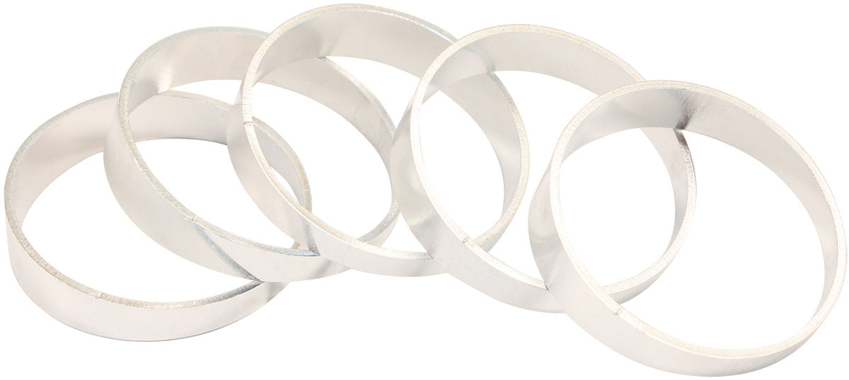 Aluminium 2.0" Pie Cuts  Sold asa Pack of 5 to make a 45° Bend, 1/16" Wall Thickness and 1D Radius