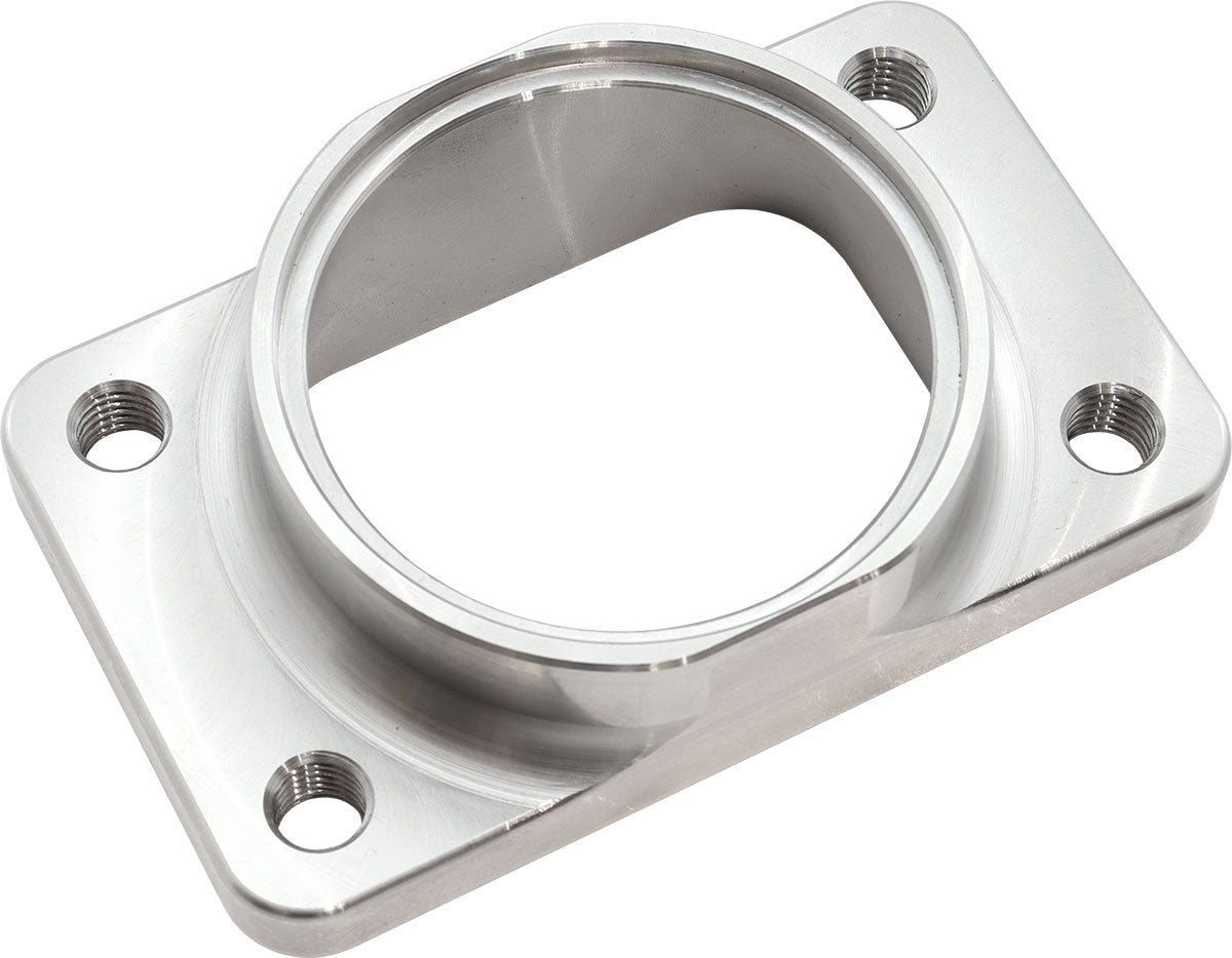 Boosted Transitional Turbo Flange - T3 to 2.5" Pipe  Stainless Steel Flange