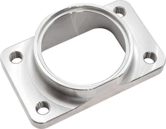 Boosted Transitional Turbo Flange - T3 to 2.5" Pipe  Stainless Steel Flange