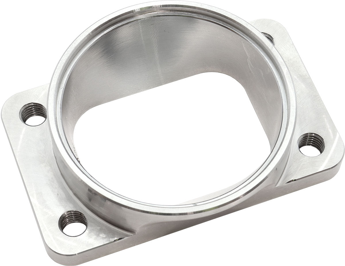 Boosted Transitional Turbo Flange - T3 to 3" Pipe  Stainless Steel Flange