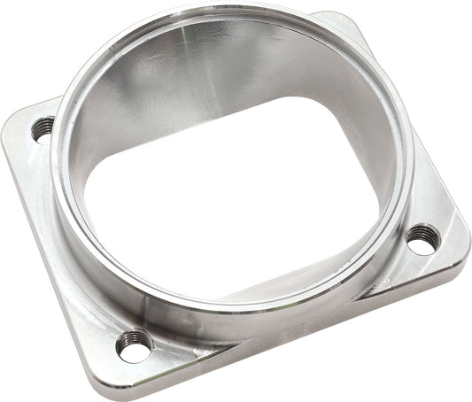 Boosted Transitional Turbo Flange - T4 to 3-1/2" Pipe  Stainless Steel Flange