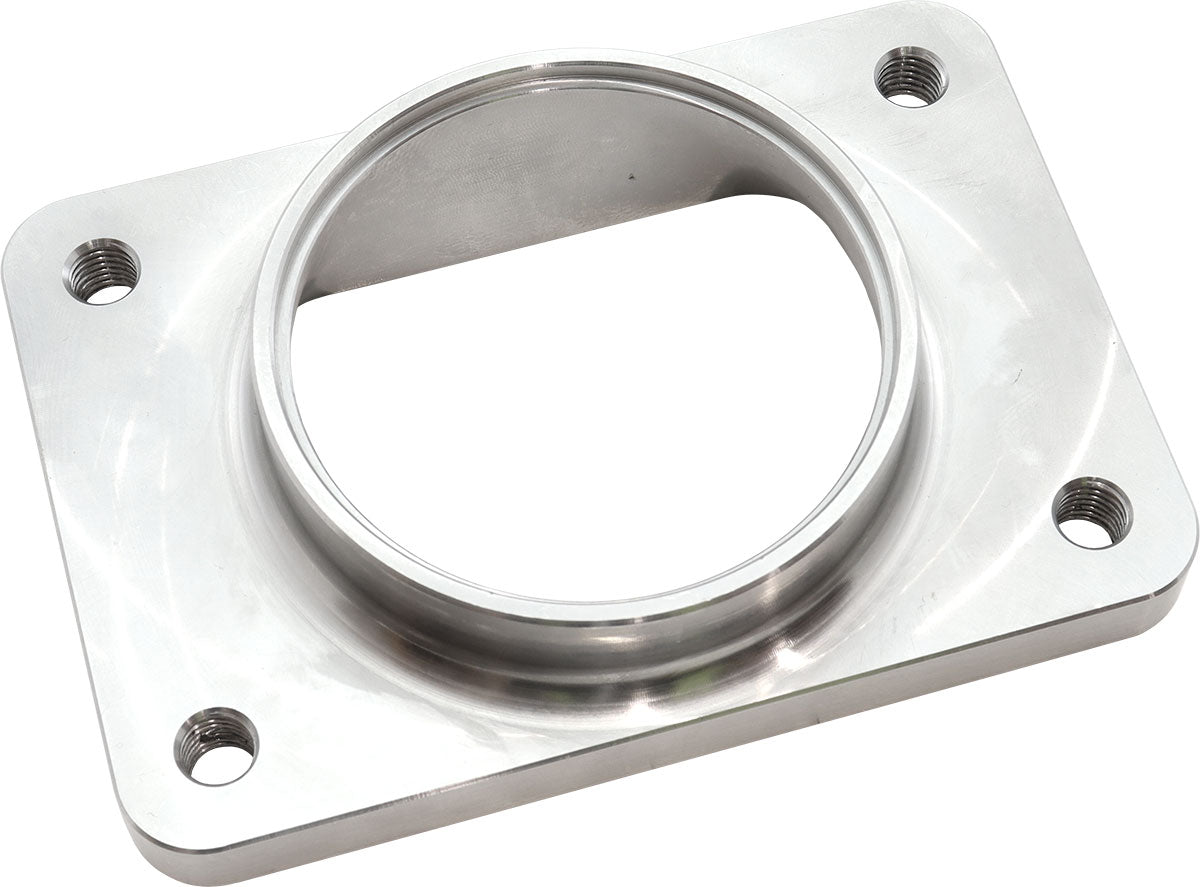 Boosted Transitional Turbo Flange - T6 to 3" Pipe  Stainless Steel Flange