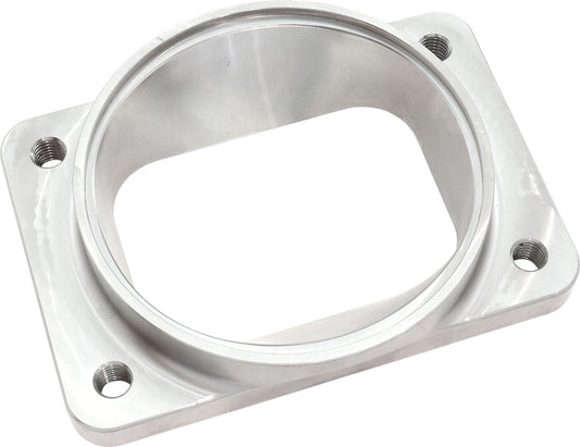 Boosted Transitional Turbo Flange - T6 to 4" Pipe  Stainless Steel Flange