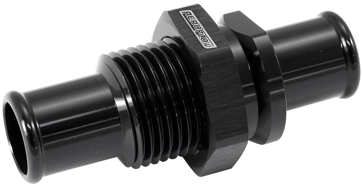 5/8" Barb Bulkhead Insert    Black Finish