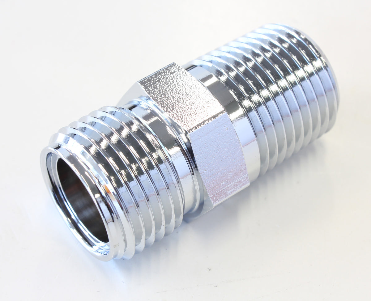 NPT to A/C Fitting Adapter   1/2" NPT to #10 A/C O-Ring
