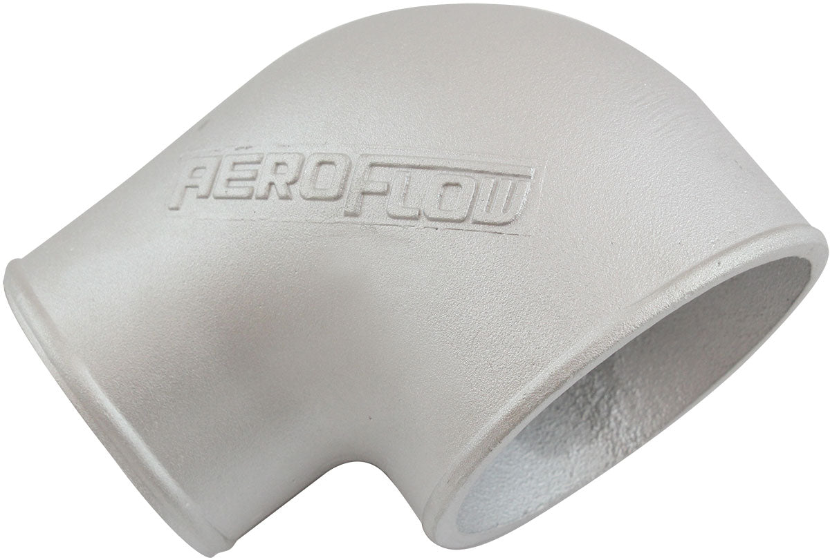 Tight Radius Reducer Cast 90 Degree Elbow - Natural Finish  3" (76mm) to 2-1/2" (63.5mm) Outside Diameter