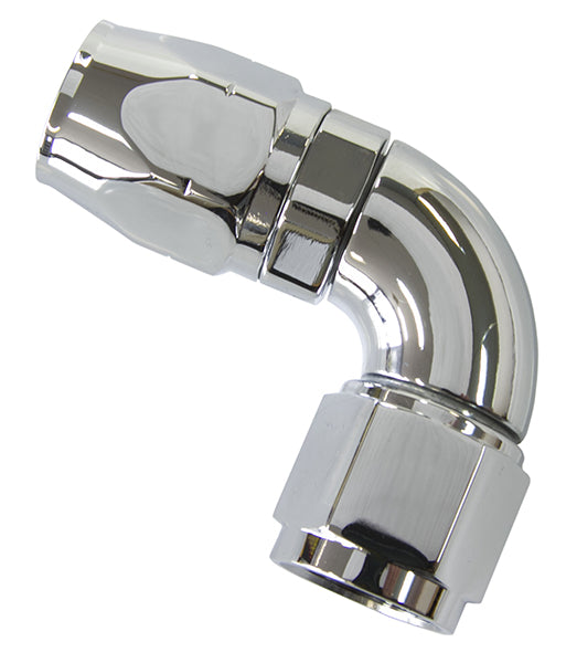 880 Elite Series Full Flow Cutter Swivel 90° Hose End -4AN   Suits 100 & 450 Series Hose