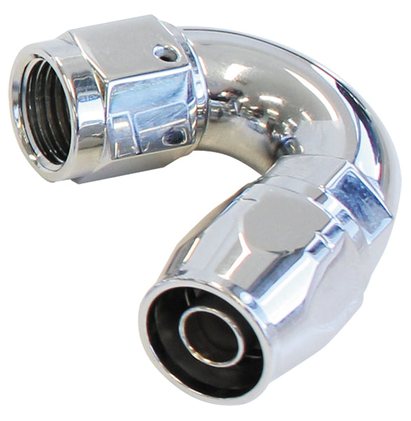 880 Elite Series Full Flow Cutter Swivel 150° Hose End -6AN   Suits 100 & 450 Series Hose