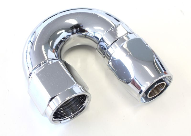 880 Elite Series Full Flow Cutter Swivel 180° Hose End -4AN   Suits 100 & 450 Series Hose