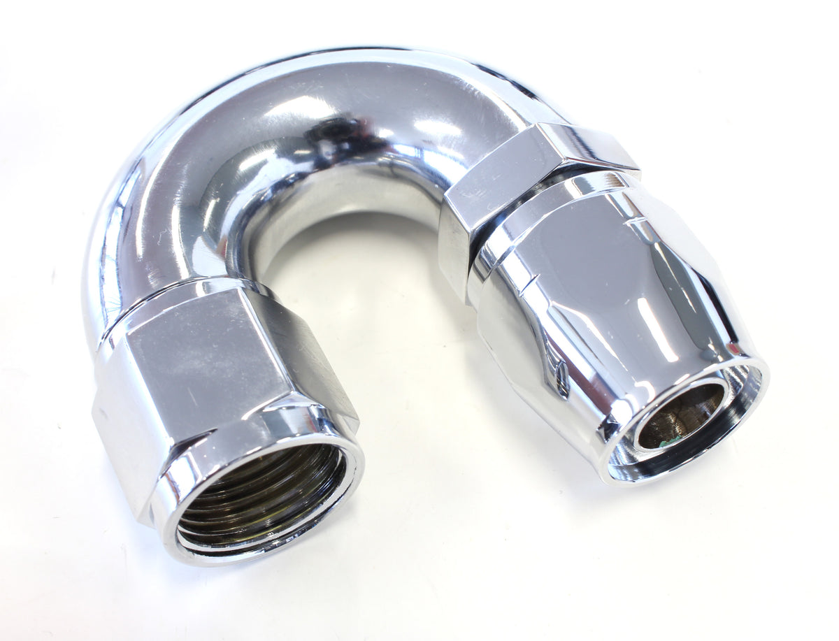 880 Elite Series Full Flow Cutter Swivel 180° Hose End -10AN   Suits 100 & 450 Series Hose