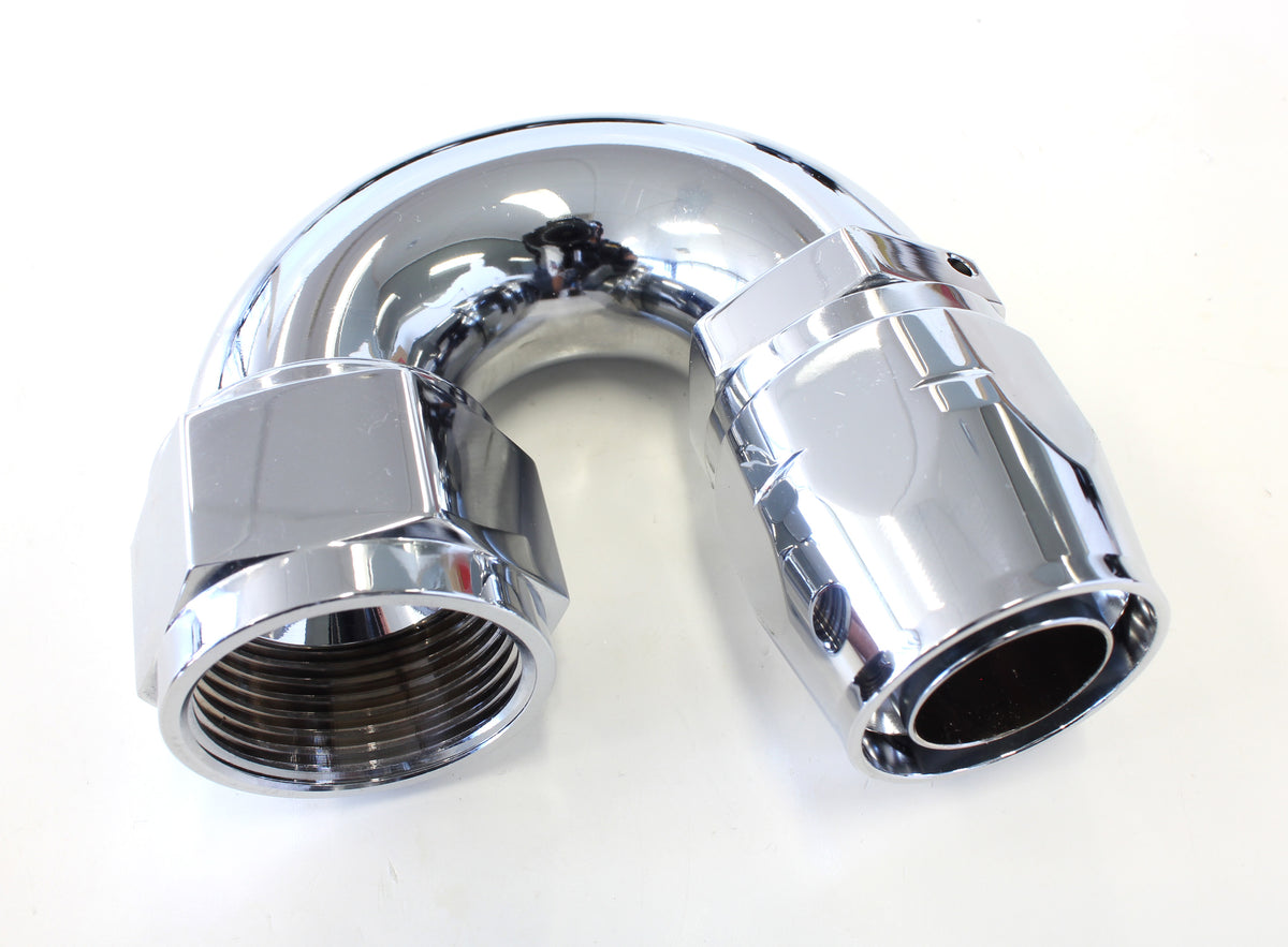 880 Elite Series Full Flow Cutter Swivel 180° Hose End -16AN   Suits 100 & 450 Series Hose