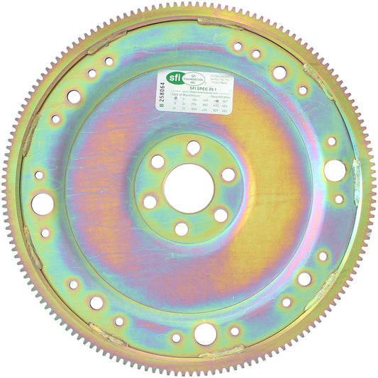 Aeroflow Ford 289-351 Windsor & 351 Cleveland 157 Tooth 28oz External Balance Flexplate - SFI Approved  Suits 10.5" Converter Bolt Circle