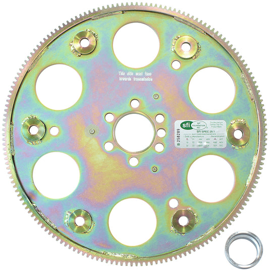 Aeroflow GM LS 168 Tooth Internal Balance Conversion Flexplate - SFI Approved  Includes Crank Adapter, will fit Powerglide, TH350 & TH400 Transmissions, Suits 10.75" & 11.06" Converter Bolt Circle
