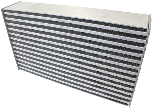Race Series Intercooler 500 x 300 x 100mm CORE only   Raw Aluminium, Universal Design