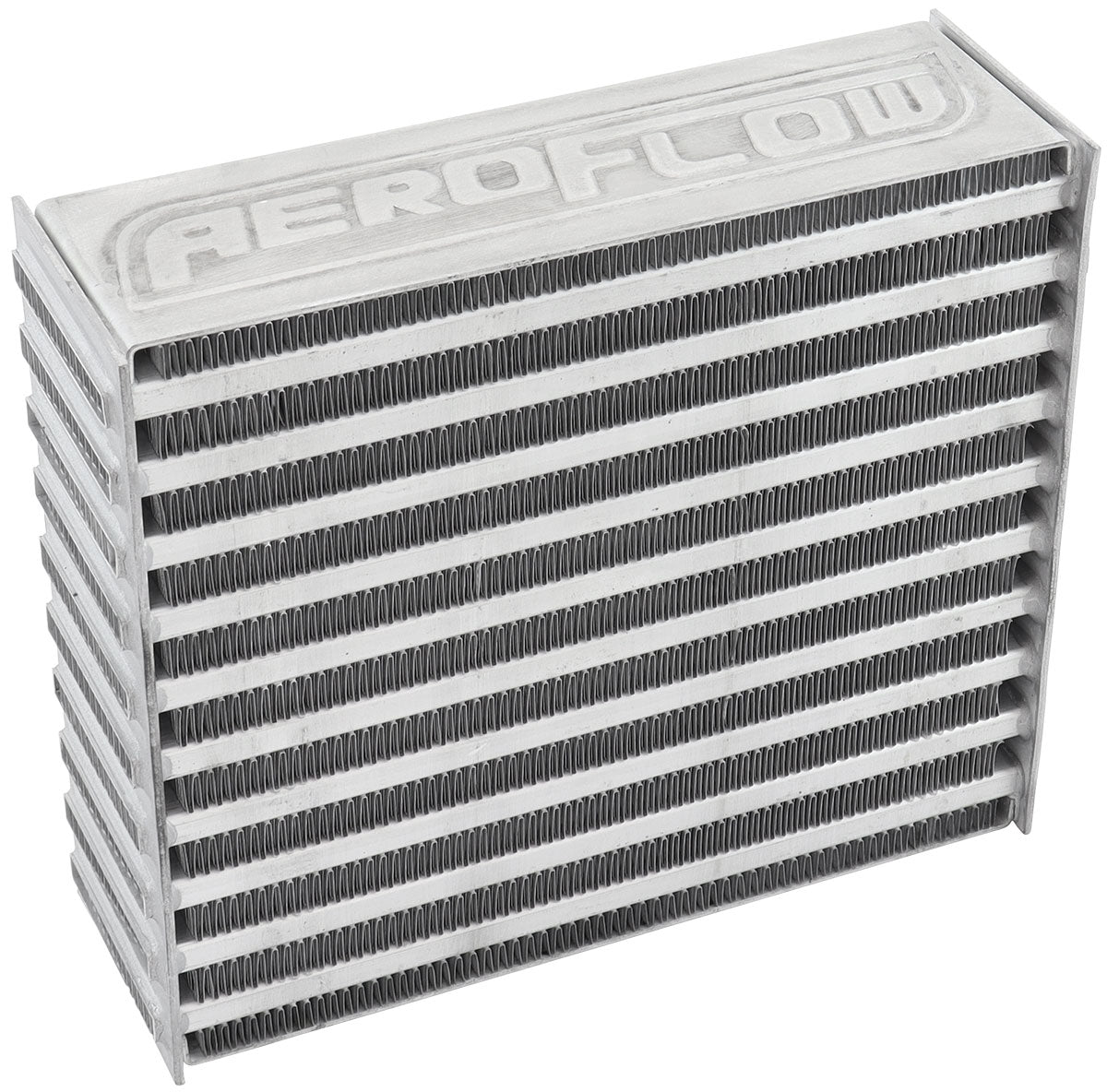 Race Series Intercooler 260 x 230 x 76mm CORE only   Raw Aluminium, Universal Design