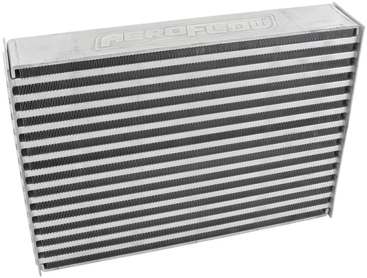 Race Series Intercooler 450 x 330 x 76mm CORE only   Raw Aluminium, Universal Design