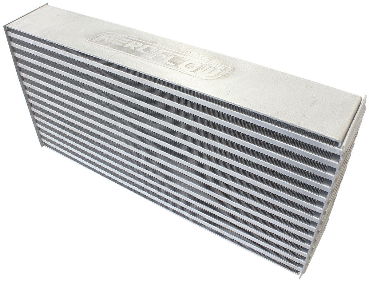 Race Series Intercooler 600 x 300 x 100mm CORE only   Raw Aluminium, Universal Design