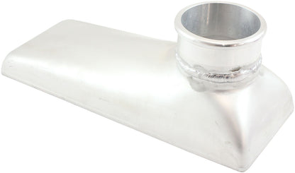 Race Series Intercooler 600 x 300 x 100mm Tank End only    Raw Aluminium, Universal Design, Sold Individually