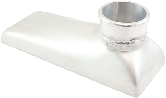 Race Series Intercooler 600 x 300 x 100mm Tank End only    Raw Aluminium, Universal Design, Sold Individually