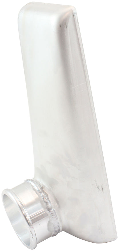 Race Series Intercooler 600 x 300 x 76mm Tank End only    Raw Aluminium, Universal Design, Sold Individually