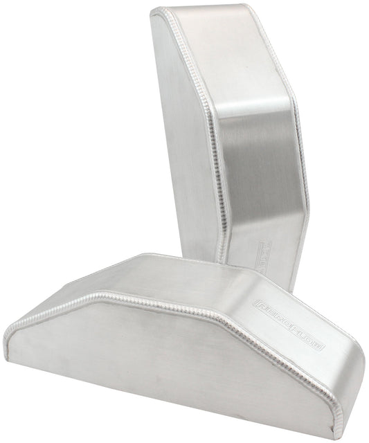 Aeroflow Centre Inlet/Outlet Intercooler End Tanks  300mm Tall x 88mm Wide, Sold as a Pair
