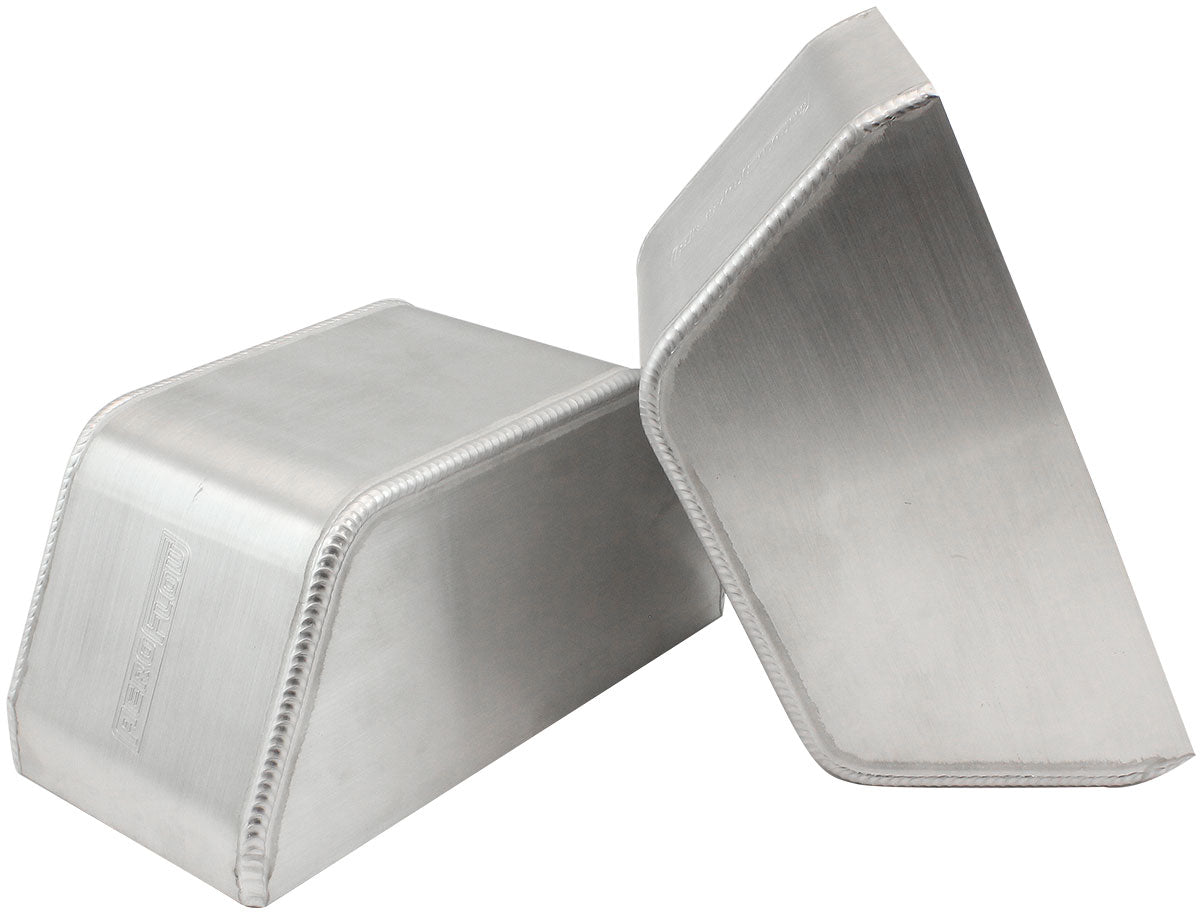 Aeroflow Centre Inlet/Outlet Intercooler End Tanks  230mm Tall x 112mm Wide, Sold as a Pair