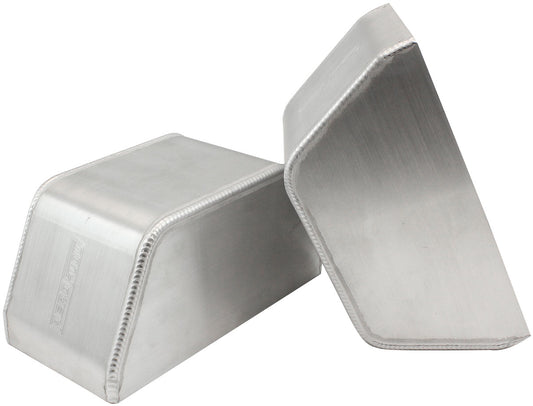 Aeroflow Centre Inlet/Outlet Intercooler End Tanks  230mm Tall x 112mm Wide, Sold as a Pair