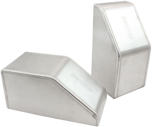 Aeroflow Top/Bottom Inlet/Outlet Intercooler End Tanks  330mm Tall x 112mm Wide, Sold as a Pair