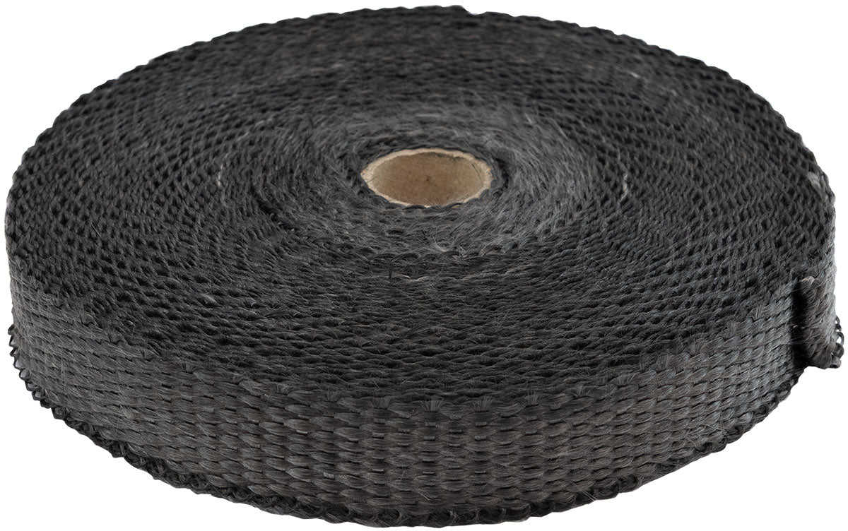 Exhaust Insulation Wrap  1" Wide, 50ft Length, Black