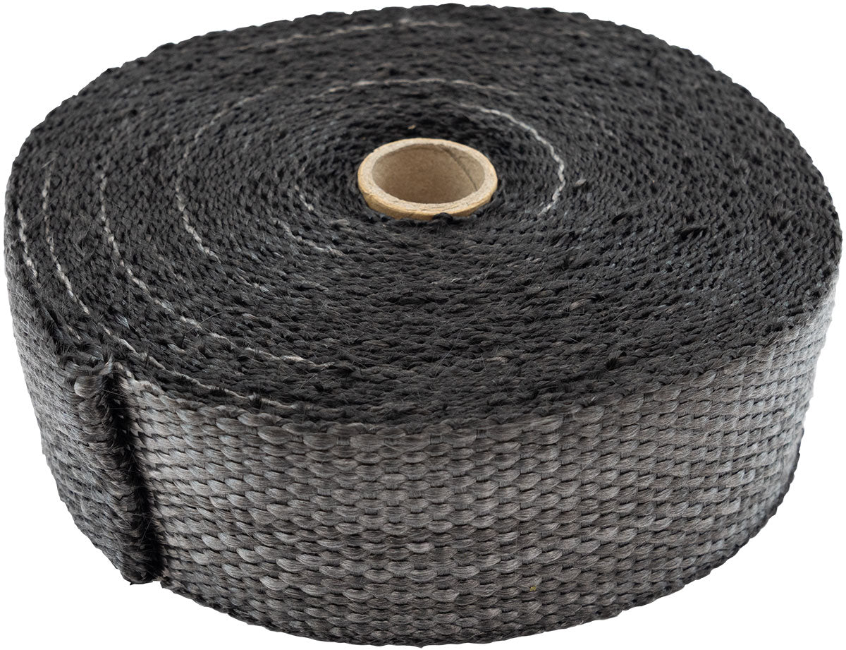 Exhaust Insulation Wrap   2" Wide, 50ft Length, Black