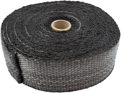 Exhaust Insulation Wrap   2" Wide, 50ft Length, Black