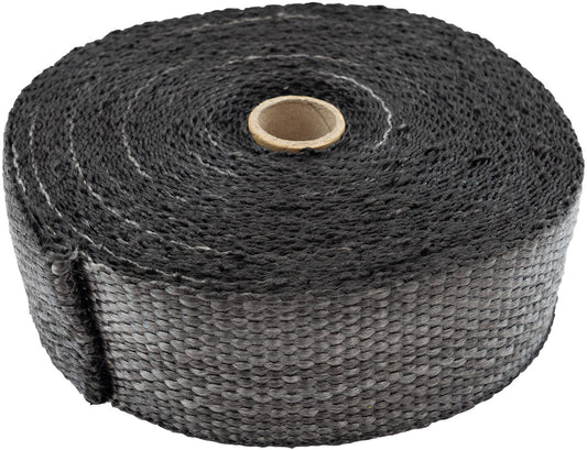 Exhaust Insulation Wrap   2" Wide, 50ft Length, Black