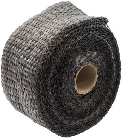Exhaust Insulation Wrap  2" Wide, 15ft Length, Black