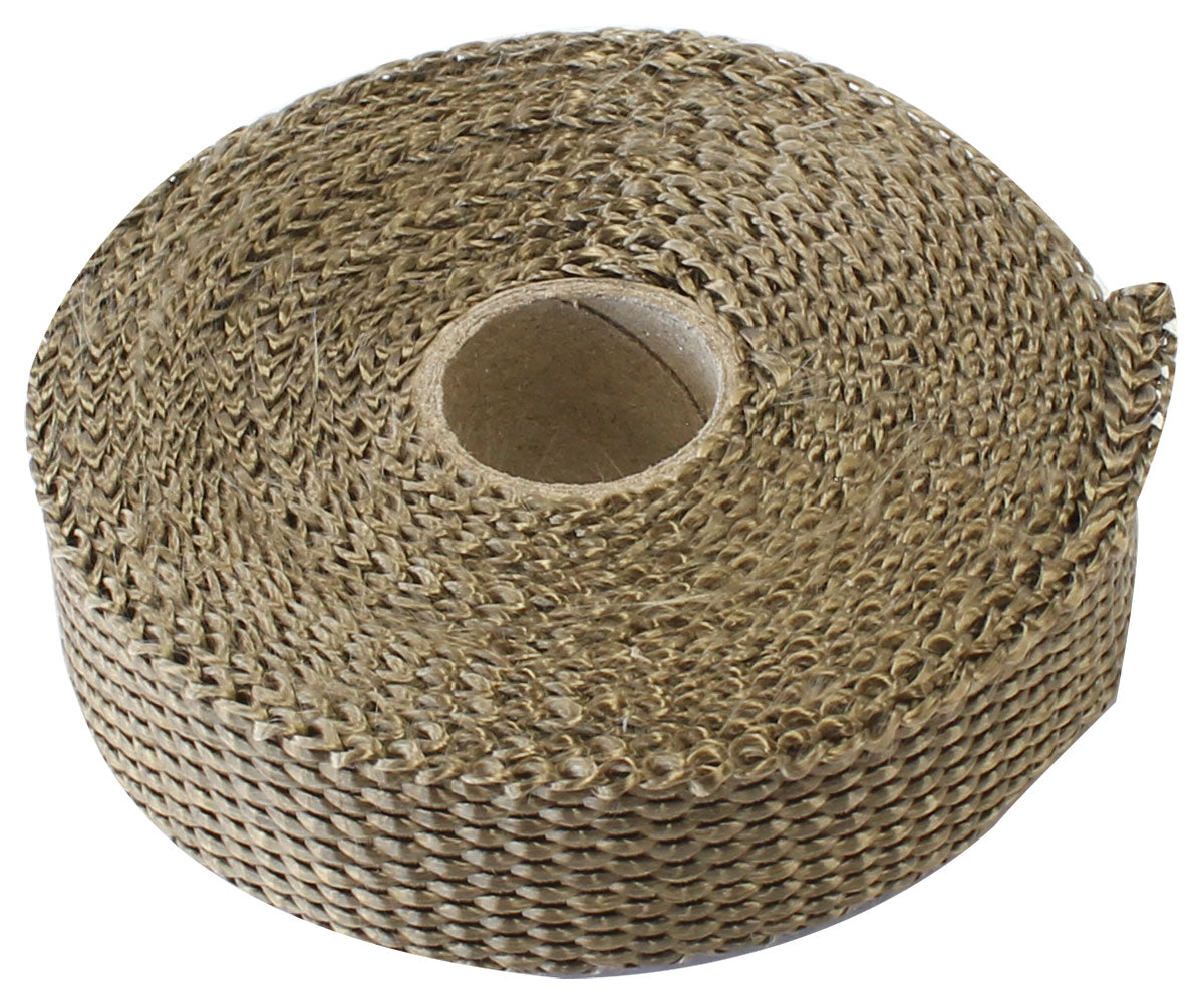 Exhaust Insulation Wrap  1" Wide, 15ft Length, Titanium