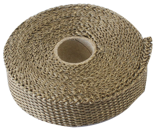 Exhaust Insulation Wrap  1" Wide, 15ft Length, Titanium